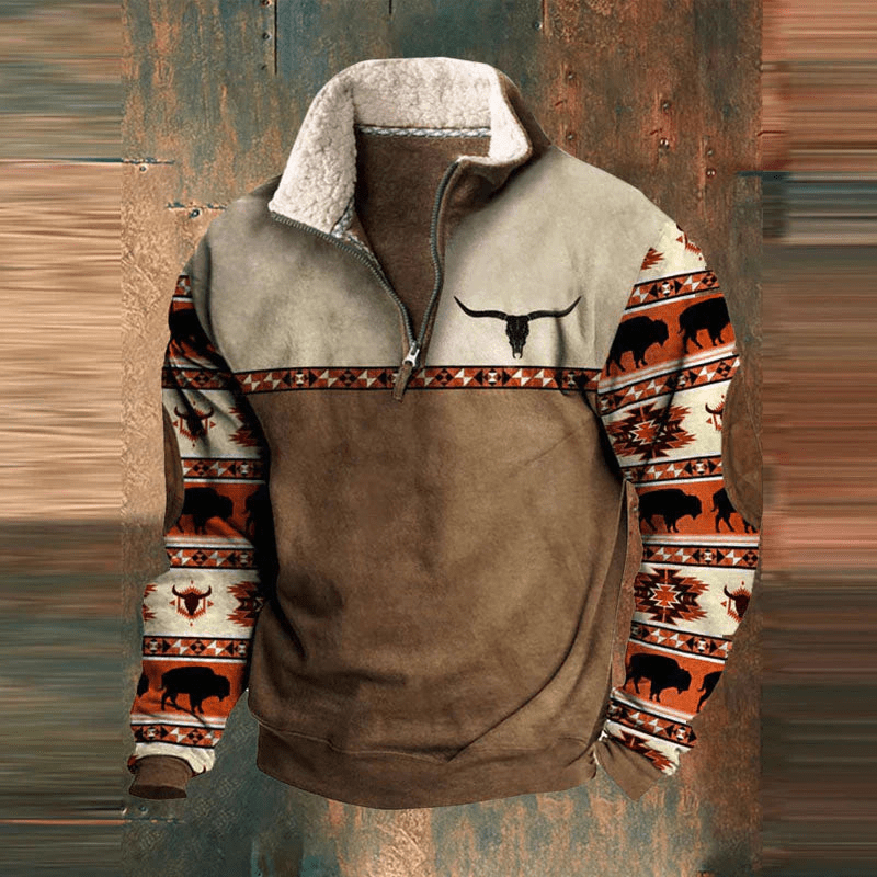 Dakota™ | Graphic Zip-Up Sweatshirt